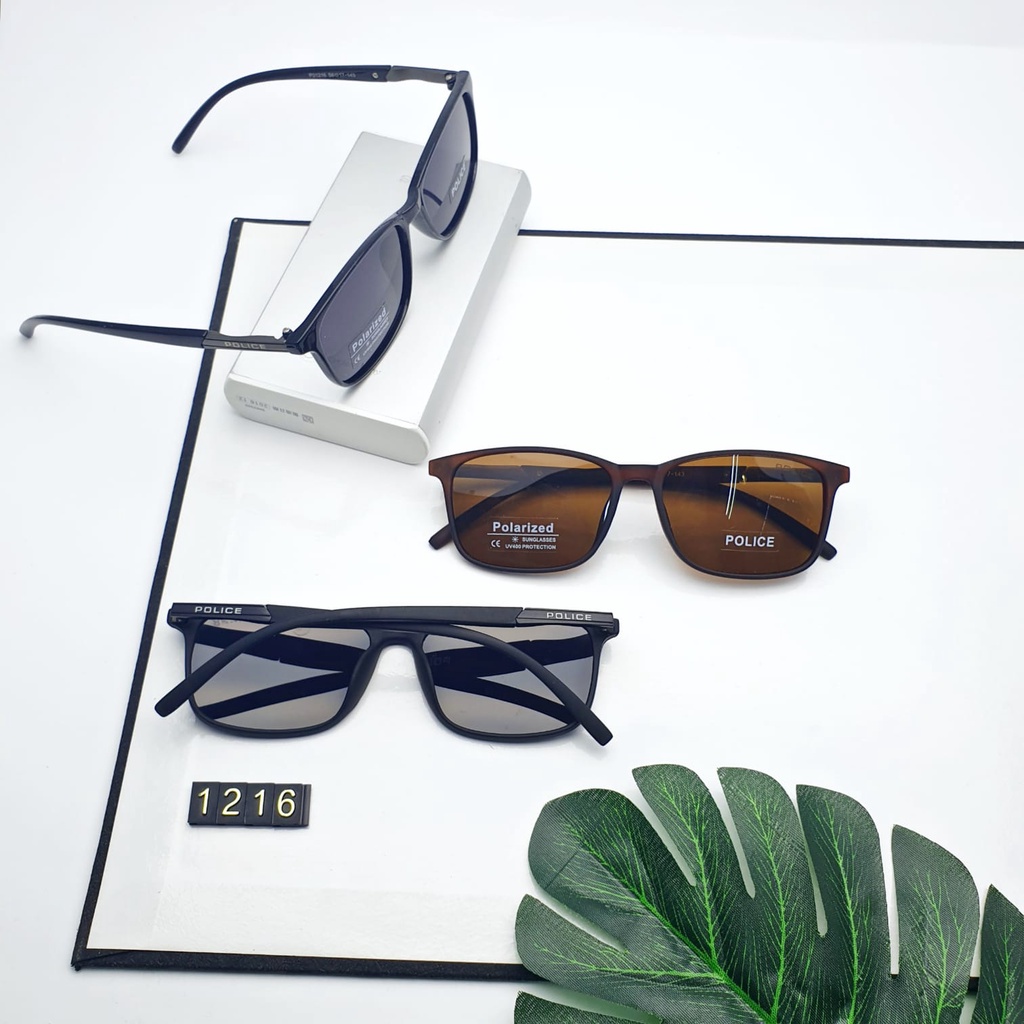 KACAMATA PRIA/WANITA LENSA POLARIZED 1216/KACAMATA POLARIZED/KACAMATA UV/KACAMATA FASHION GAYA/