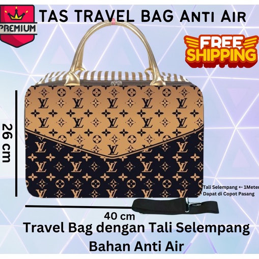 PALING MURAH TRAVEL BAG KOPER BESAR SPON ANTI AIR (TAS KOPER JINJING/TAS RENANG)