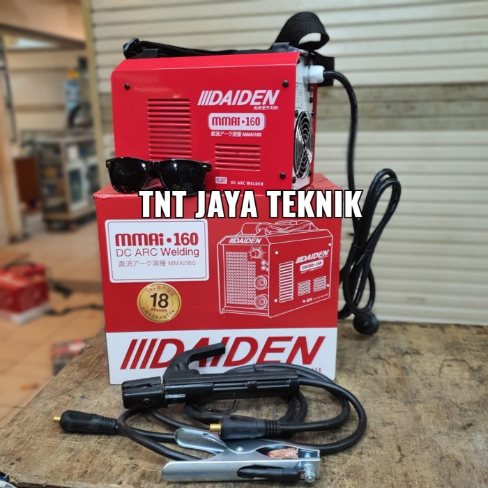 Mesin Las Inverter Daiden Mmai 160 / Travo Las Daiden Mmai 160 Mma 160