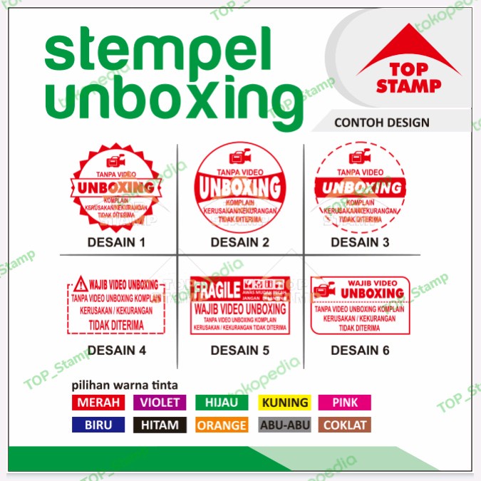 

Terlaris Stempel Unboxing Video