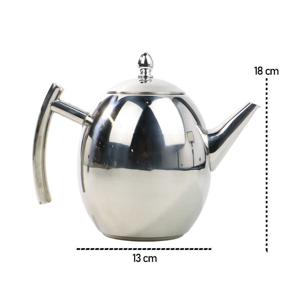 (BISA COD) FTIHSHP Kashi Kettle Teko Air Teh Kopi Water Kettle Teapot 1.4L with Filter - HS4050