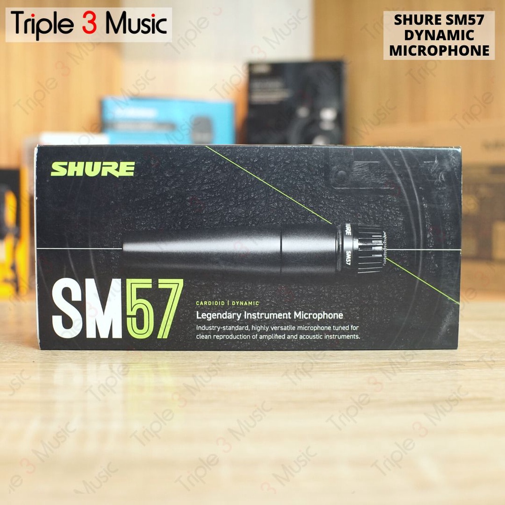 Shure SM57 Microphone Dynamic Instrument