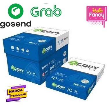

Kertas Hvs A4 70 Gr Murah 1 Dus Khusus Gosend / 75 Gr / 70 Gsm / 75Gsm