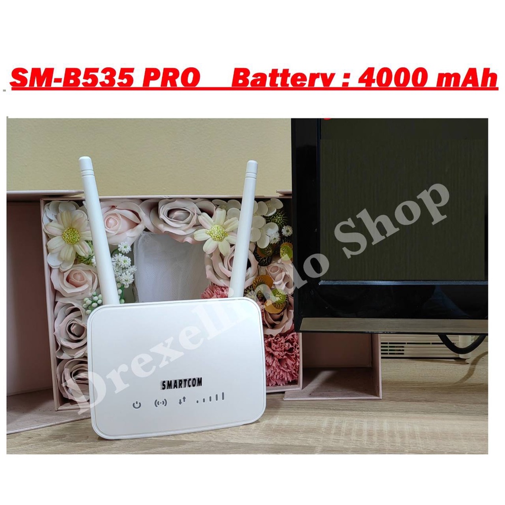 Modem SMARTCOM SM535 PRO 4G LTE Wifi Home Router SM-535