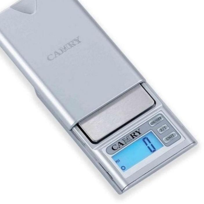 ➹ Timbangan emas digital camry 100 gram 0.01 timbangan pocket ✬