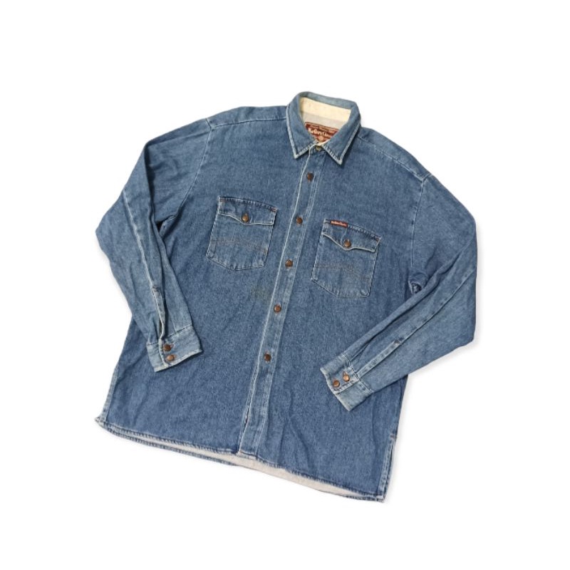 kemeja Denim Marlboro classic second
