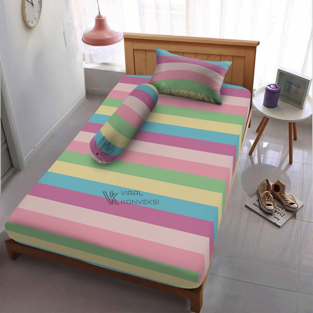 Sprei 120x200 Aesthetic Bahan Katun Ukuran No 3