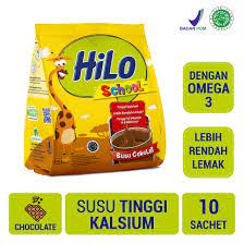 Hilo School Susu 350gr Bag Coklat / Vanilla