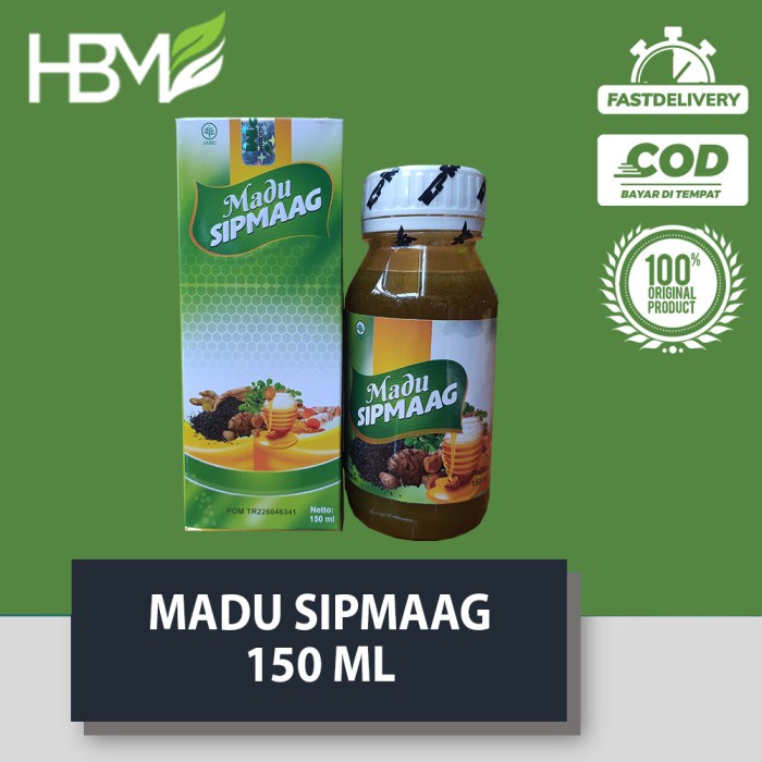 

MADU SIPMAAG 150 ML EL HANIF MADU LAMBUNG PENCERNAAN