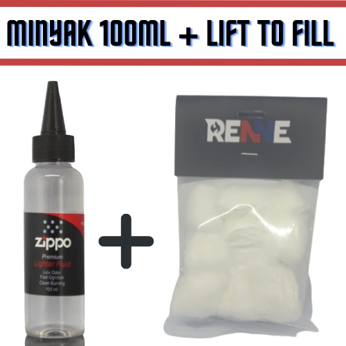 Refill Isi Ulang Korek Api Minyak ZIPP0 100 ml