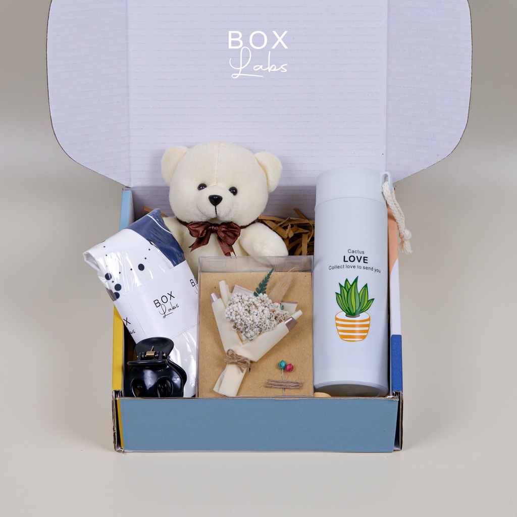 

Boxlabs Hampers Kado Ulang Tahun Cewek Totebag Premium
