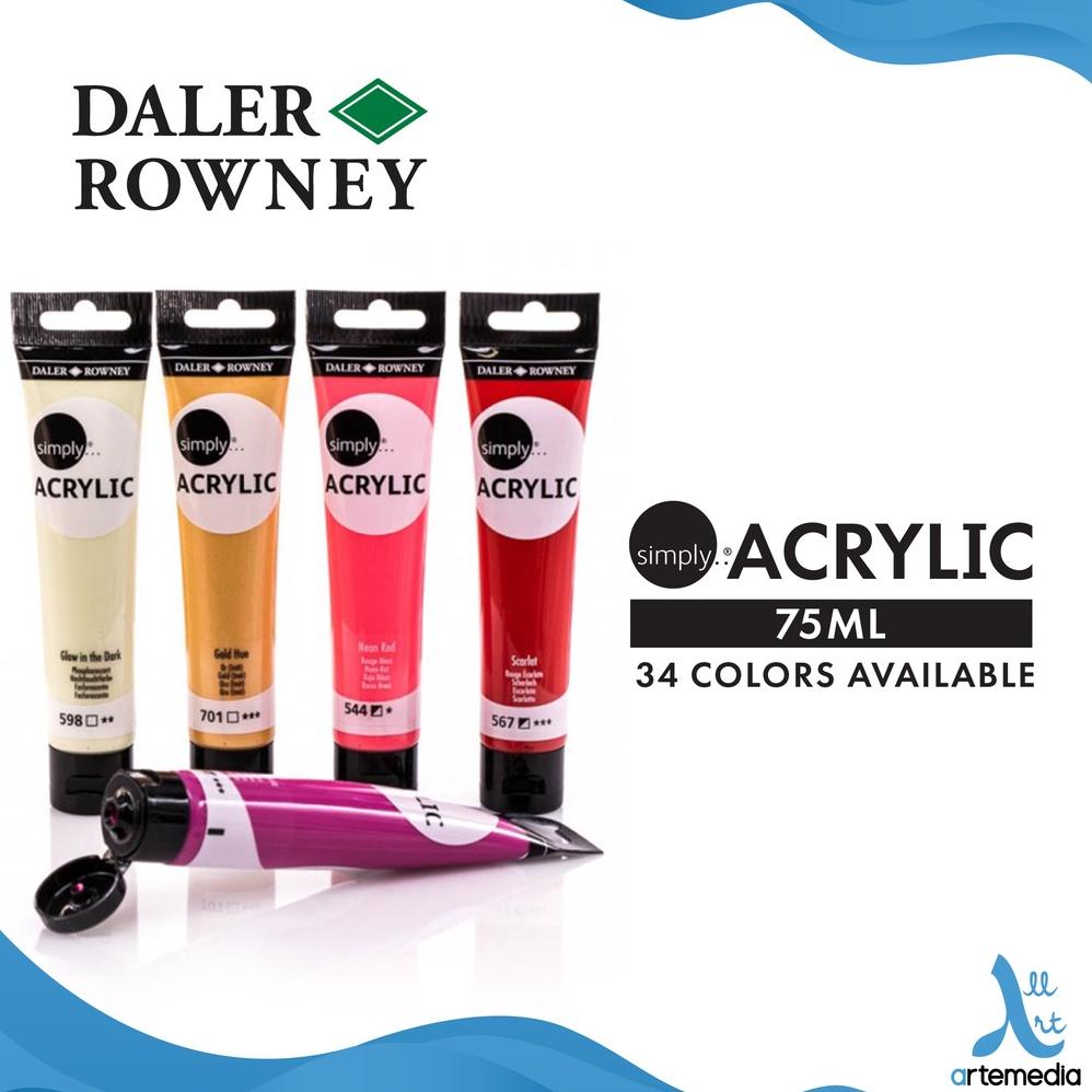 

Cat Akrilik Daler Rowney Simply 75ml Acrylic Paint Color