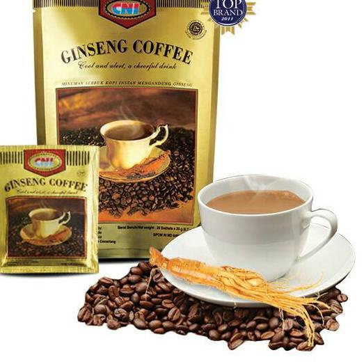 

☈ Ginseng Coffee CNI Kopi Ginseng Asli Original isi 20 Sachet Ω