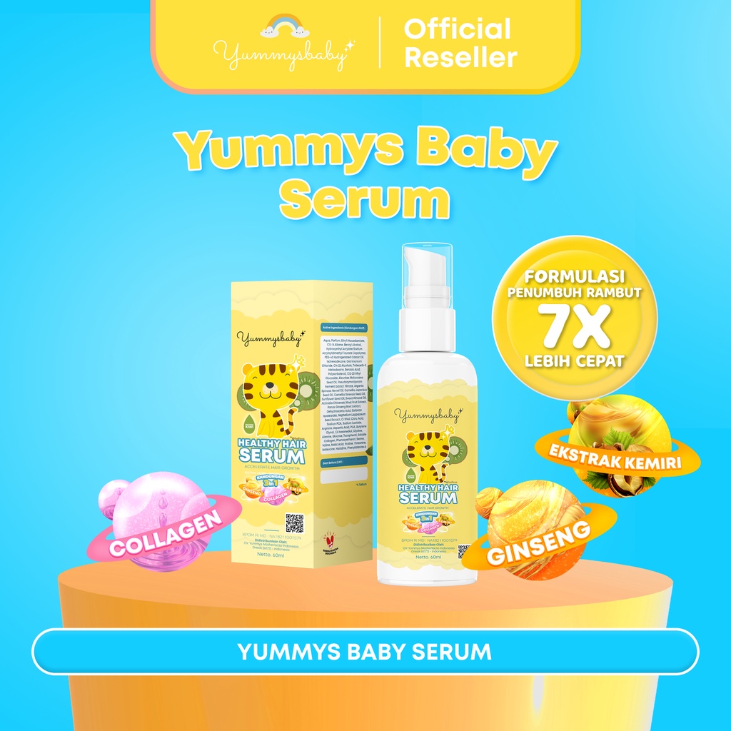 Yummys Baby Serum - Penumbuh Rambut Bayi