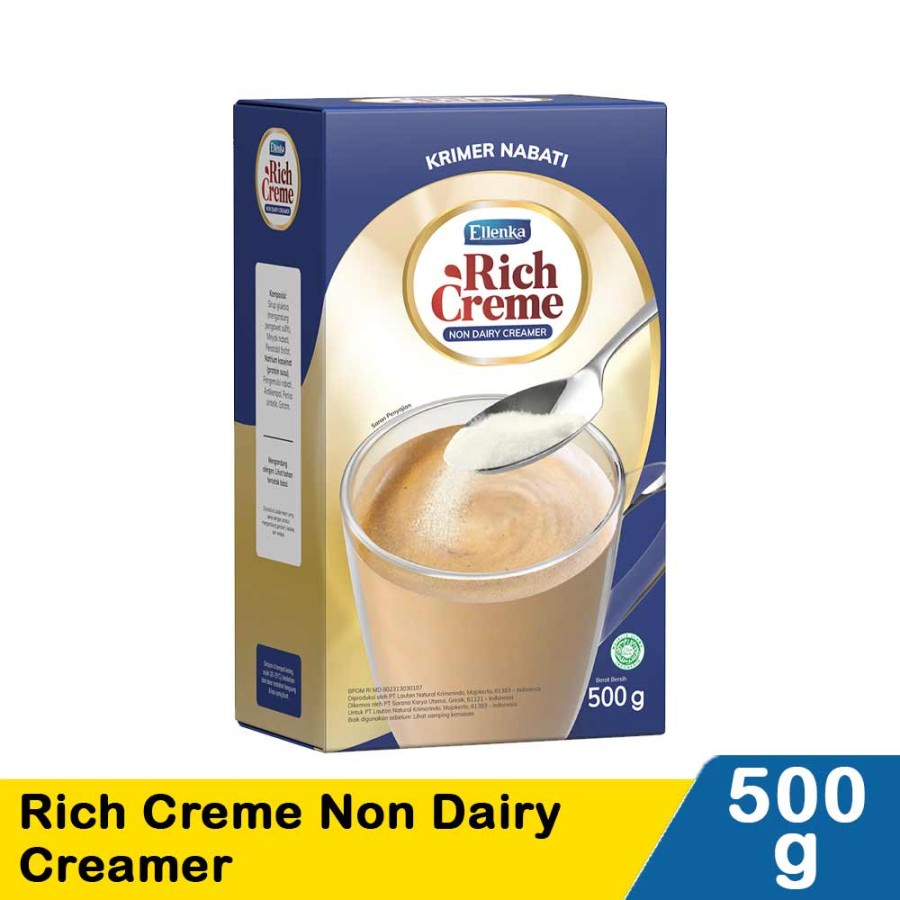 

Ellenka Rich Creme Non Dairy Creamer / Krimer Serbaguna 500 gr