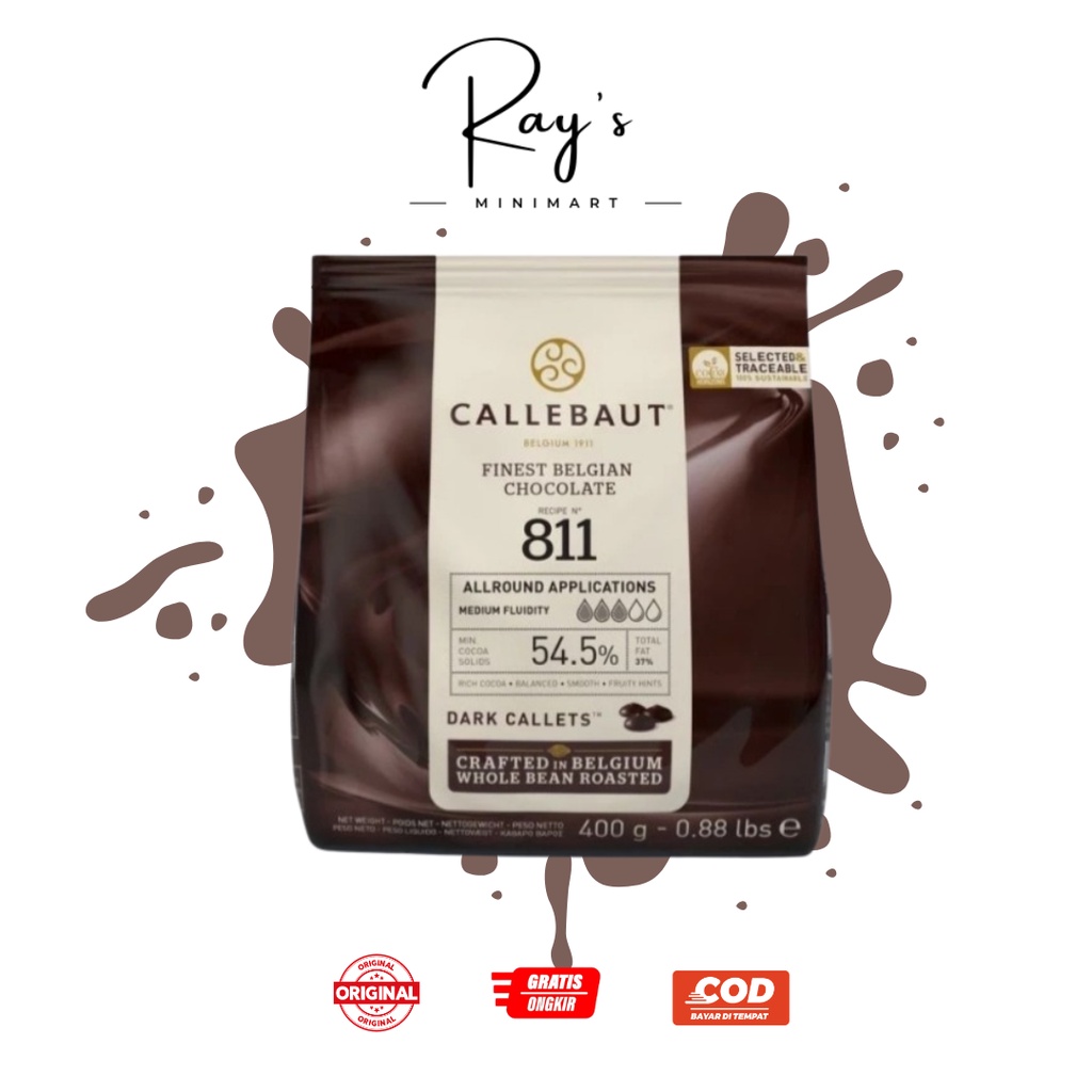 

Callebaut 811 (54,5%) Dark Callets