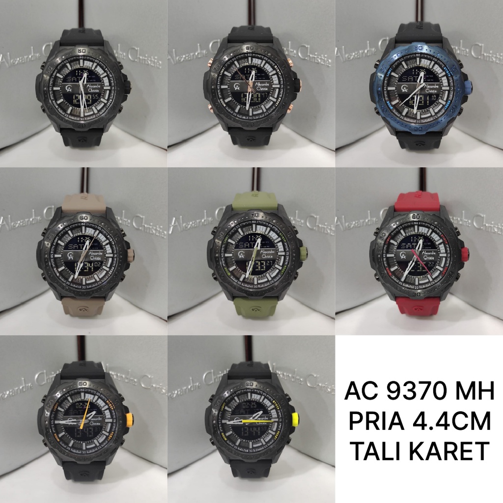 Jam Tangan Pria Alexandre Christie AC9370 AC 9370 Original