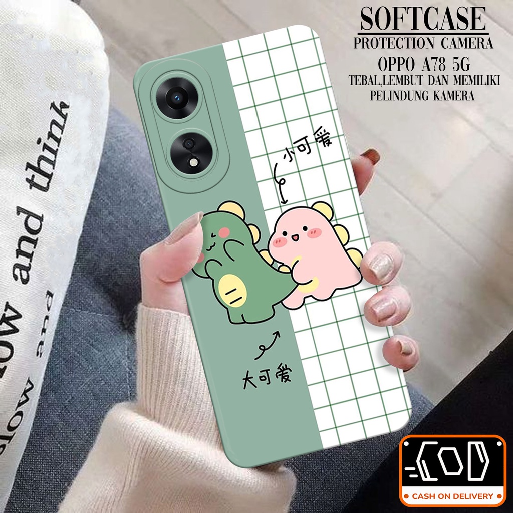 Case Oppo A78 5G Softcase Oppo A78 5G Terbaru Casing Oppo A78 5G Kesing Oppo A78 5G Silikon Hp Casin