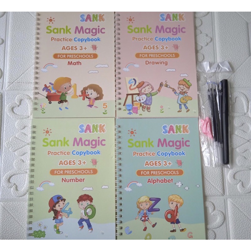 SANK MAGIC BOOK ALFABET DAN HIJAIYAH