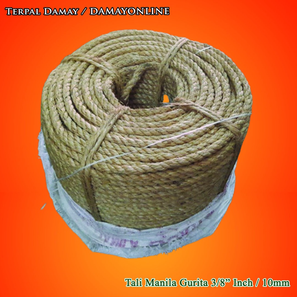 

Tali Tambang Tampar Manila Gurita 10mm / Rol ( Harga Per Rol )