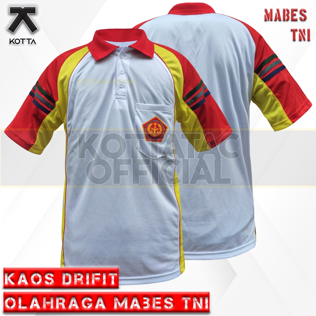 SERAGAM OLAHRAGA MABES TNI DRYFIT - TRAINING MABES TNI DRYFIT - KAOS MABES TNI DRYFIT - CELANA TRAINING MABES TNI