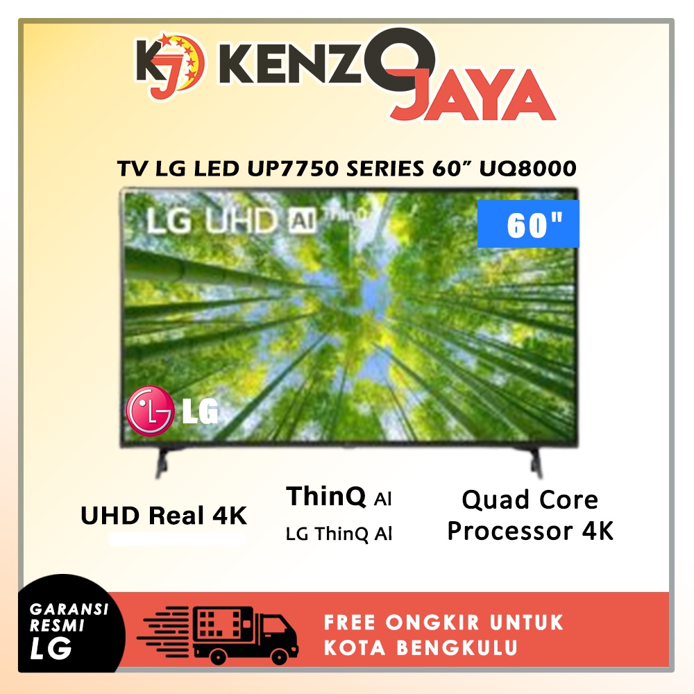 TV LG LED UP7750 SERIES 60” UQ8000