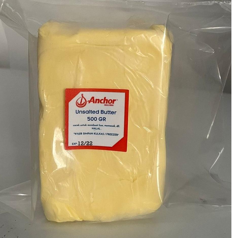◘ 500 GR Unsalted Butter Anchor 500 gram / Butter Anchor ➭