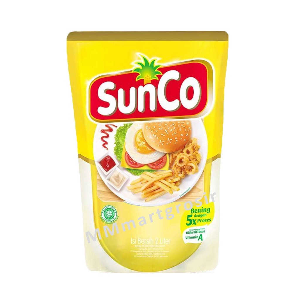 Sunco Minyak Goreng / Minyak Goreng Sawit / Minyak 2 Liter