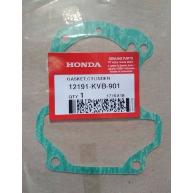 Gasket Cylinder – Vario 110 Karbu  12191KVB901