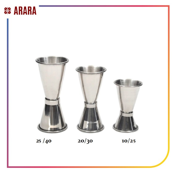 [Gelas Takar] Jigger Measure Cup Jigger Kopi Stainless Gelas Ukur Panakar/Takaran [Pengukur]