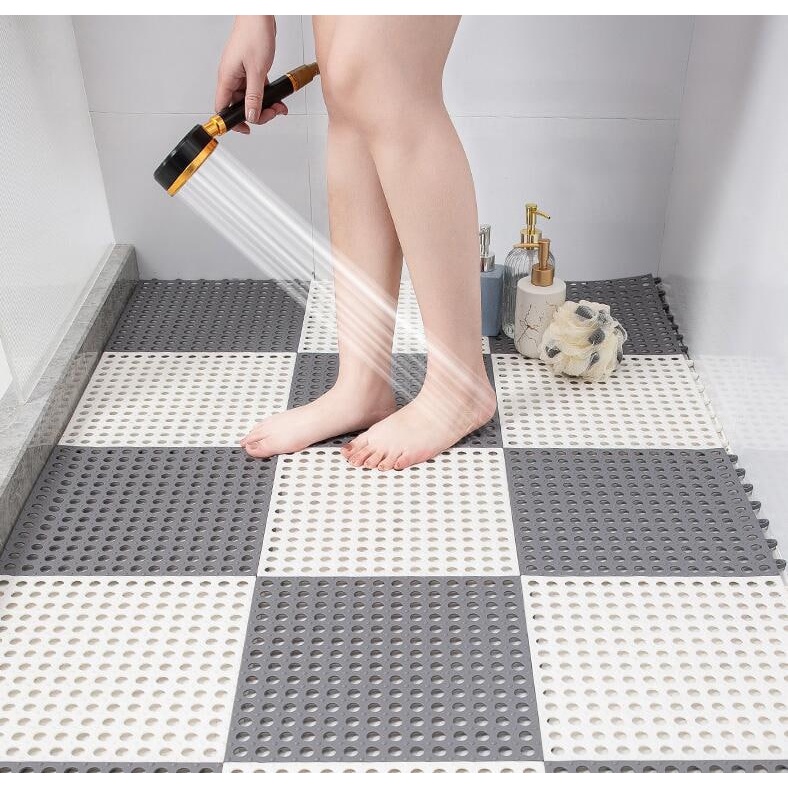 Karpet Lantai Anti Slip/ Keset Anti Licin/ Alas Lantai Karet Kamar Mandi/ Floor Mat Foot Cloth Kamar Mandi