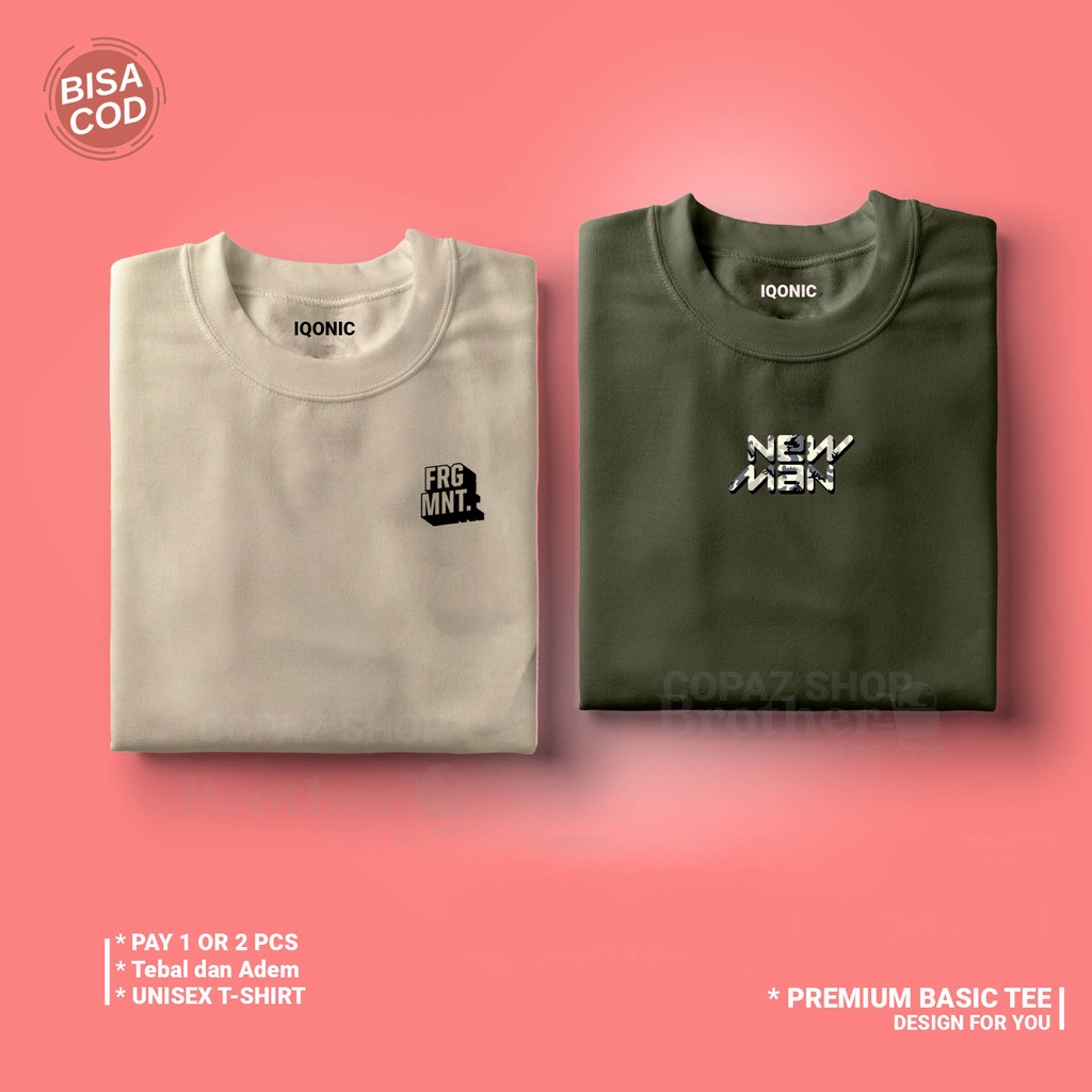 ( PROMO COD ) BROTHER STORE / Kaos Distro Pria Cewek cowok / Kaos Distro100% Catoon Combed 30s / Articel CFRG