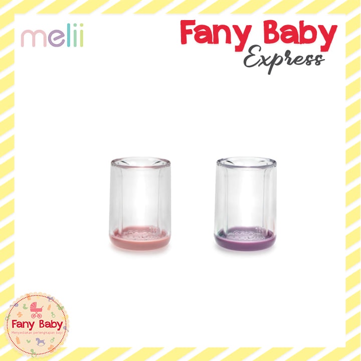 MELII BABY DOUBLE WALLED BEAR CUP 145ML