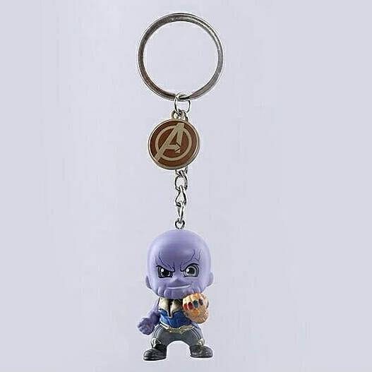 Hot Toys Cosbaby Avengers Infinity Wars Thanos Keychain Recast