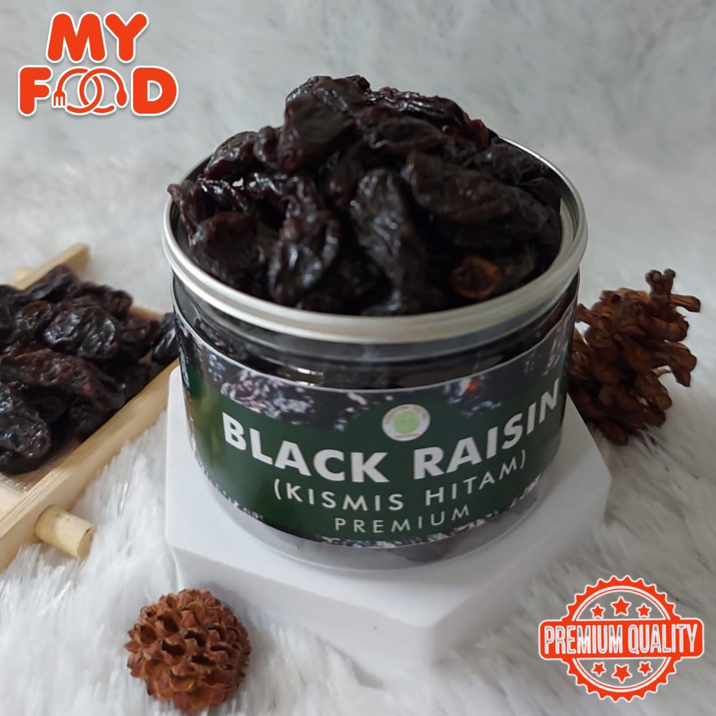 

[Myfoodofficial] - Can Black Raisin Hampers Kismis Hitam Kualitas Premium