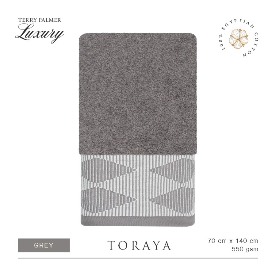 HANDUK MANDI DEWASA TERRY PALMER LUXURY EGYPTIAN TORAYA 70 x 140 CM SERAP AIR