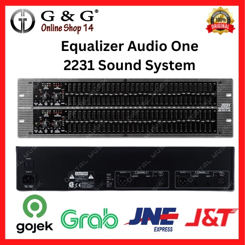 Equalizer Audio One 2231 - Equalizer Sound System - Equalizer Original