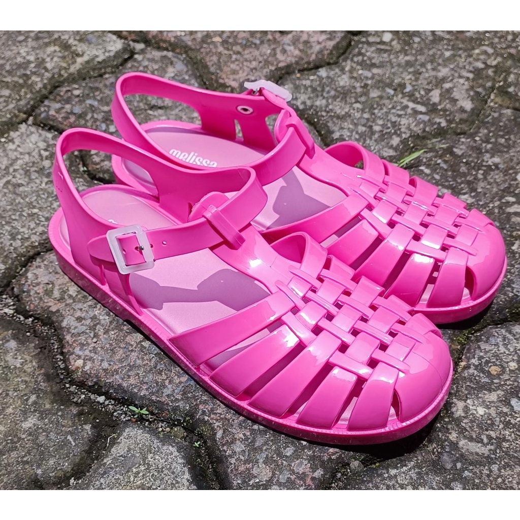 MELISSA POSSESSION SHOES SEPATU SANDAL KARET WANITA SANTAI KEKINIAN TERBARU - MELISSA POSSESSION TRANSPARANT