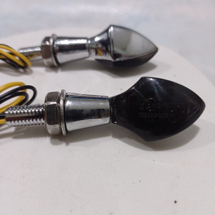 Lampu Sein Sen Riting Custom LED Mini Diamond XSR harley W175 Bennelli CAFERACER CRF KLX D-TRACKER S