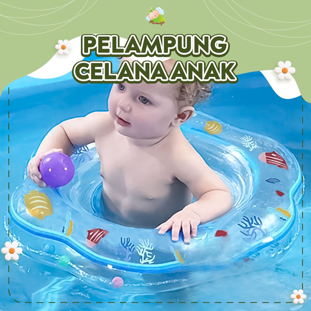 MOMOGII Pelampung Ban Renang celana anak - Ban Bulat Duduk anak