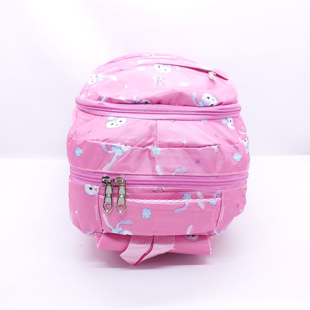 Tas Sekolah Anak Cewek Motif Kelinci LUCU 17 INCHI BESAR MURAH 4 RUANGAN/ Ransel Sekolah Anak POLA Kelinci Lucu Full Colorfull BESAR MURAH / Tas Punggung Anak LOGO kelinci lucu BARU murah / TAS SEKOLAH ANAK SD SMP SMA GAMBAR KELINCI 4 RUANGAN BESAR MURAH