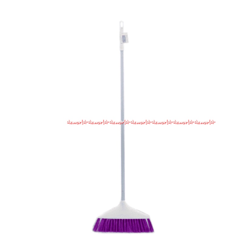 Proclean Sapu Minimalis Warna Ungu Putih Sapu Lantai Bulu Sikat Kuat Sapu Rumah Pro Clean House Swee