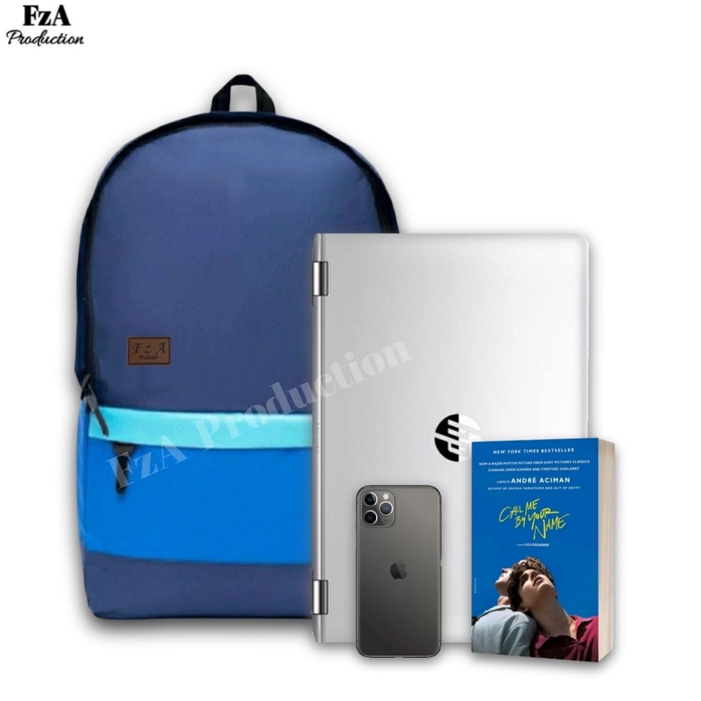 FzA Official - Tas Ransel Gendong Laptop Distro Sekolah Kuliah Pria Wanita Backpack Murah Original Tas Punggung Laptop - NLQT