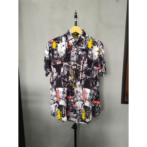 terbaru hem mktif pria bahan premium rayon