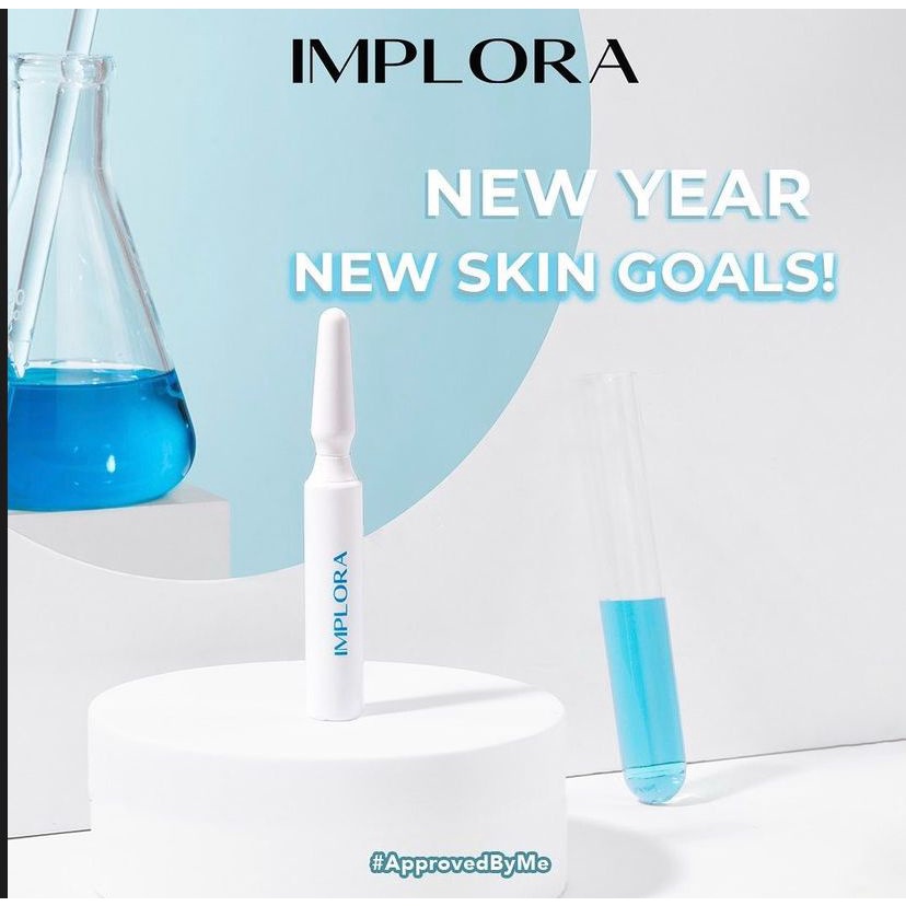`ღ´ PHINKL `ღ´  Implora Whitening Serum Ampoule bisa mencerahkan wajah