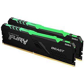 RAM Kingston Fury Beast 16GB 2x8GB DDR4 KF436C17BBK2/16 PC3600 Mhz