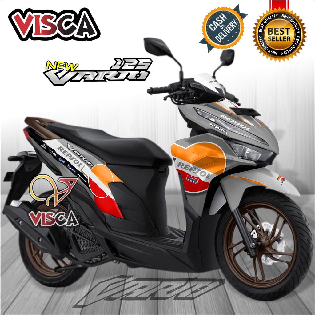 Decal Vario 125 new 2023 Striping Vario 125 New 2023 Stiker vario 125 variasi Repsol NSR