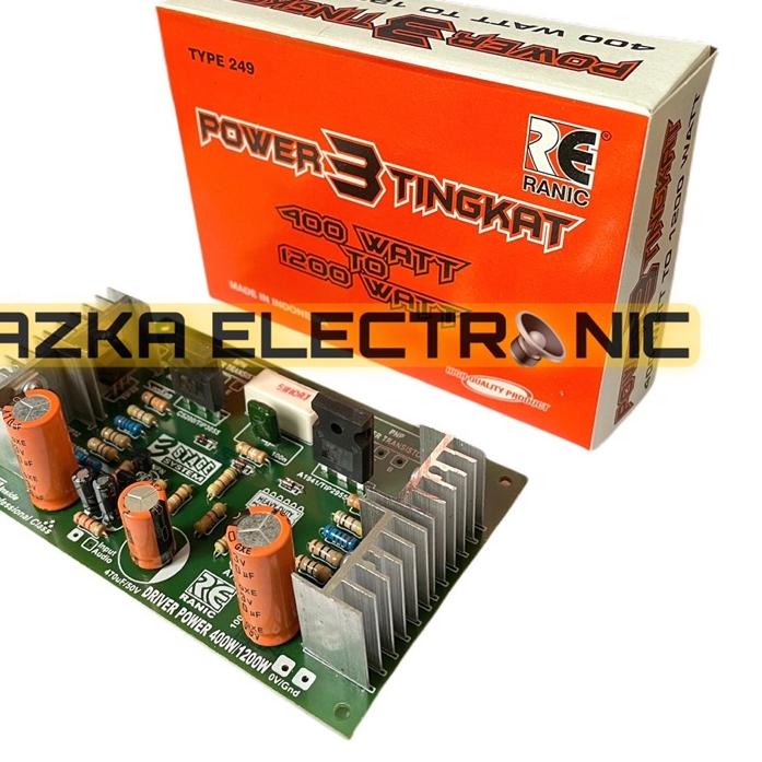← Kit Driver Power Amplifier 3 Tingkat ✳