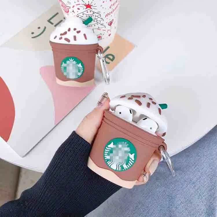 Aksesoris Casing Airpods Airpod Case Gen 1 / 2 Pro Minuman Kopi Coffee Starbucks Coklat Chocolate Lu