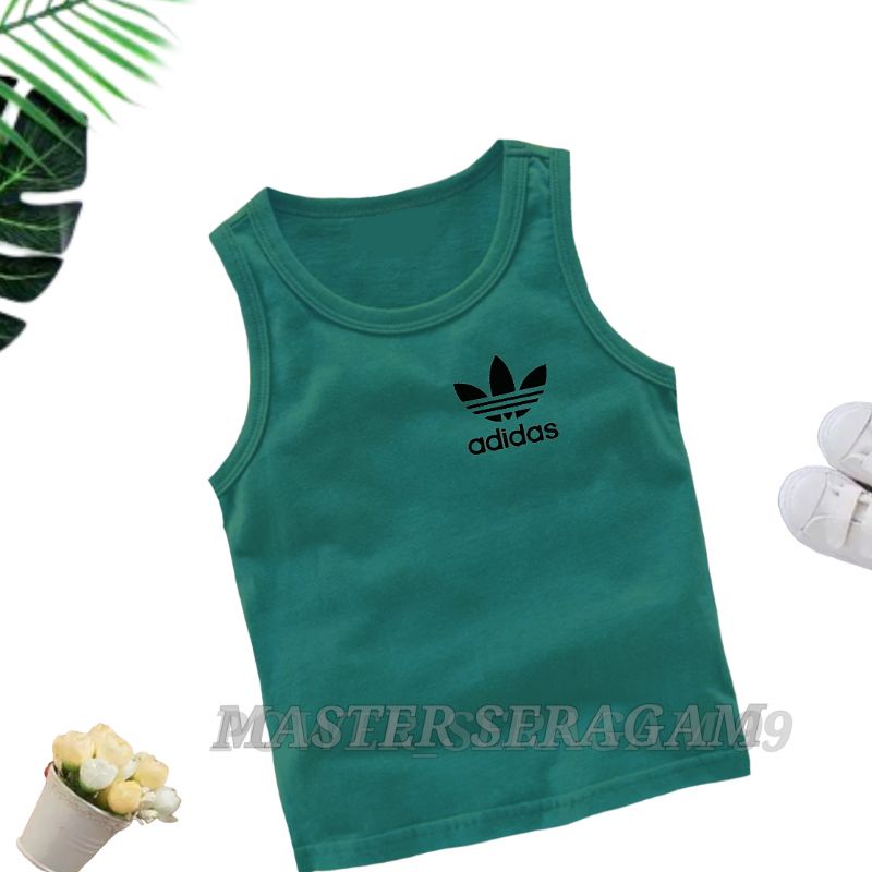 KAOS DALAM ANAK LAKI-LAKI DAN PEREMPUAN / SINGLET ANAK-ANAK UNISEX / TANK TOP ANAK / BAJU LEKBONG ANAK